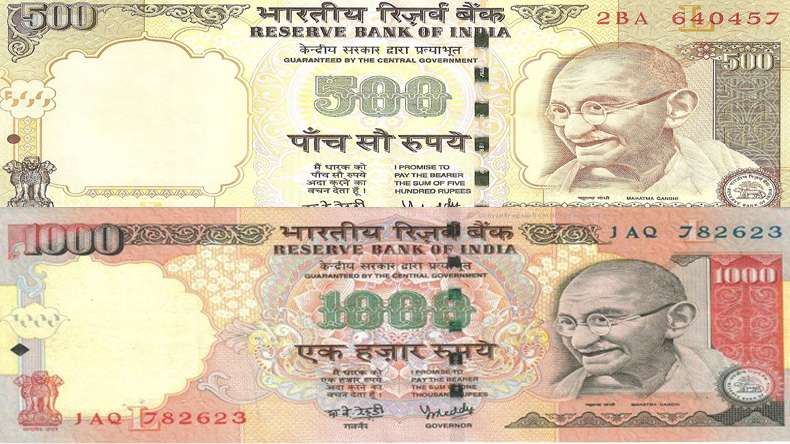 Fight Against Black Money — Rs 500, Rs 1000 notes Banned ...