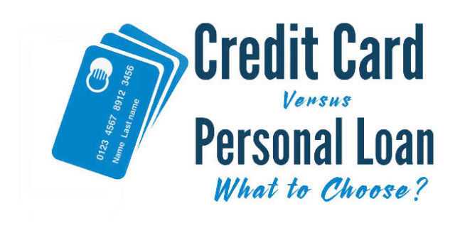 Personal Loans versus Credit Cards