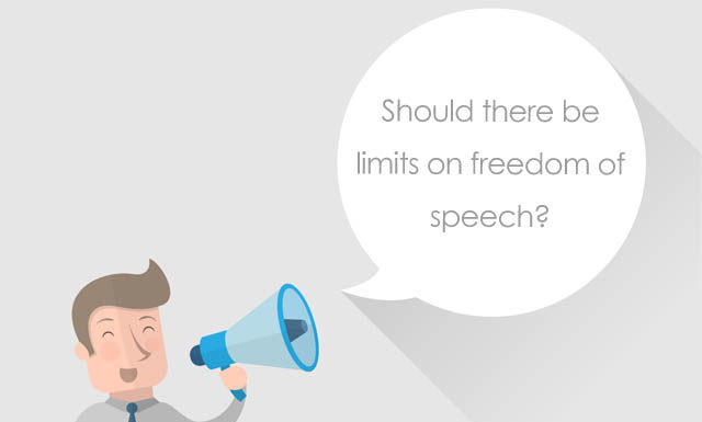 Should there be limits on freedom of speech