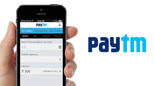paytm Mobile app for sending money