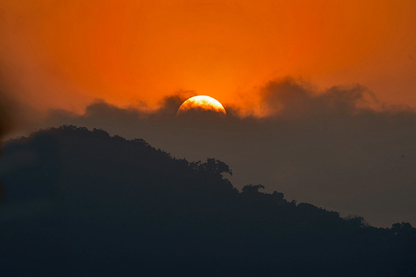 Sunrise in Arunachal Pradesh