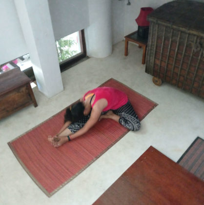 Janu Shirsasana Yoga Pose