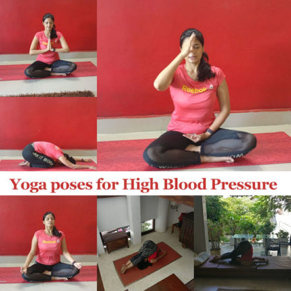 Yoga poses for High Blood Pressure